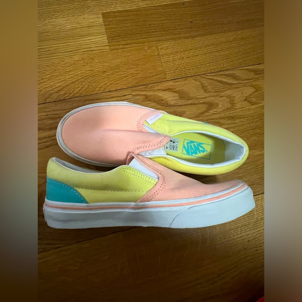 Vans slip on sneakers